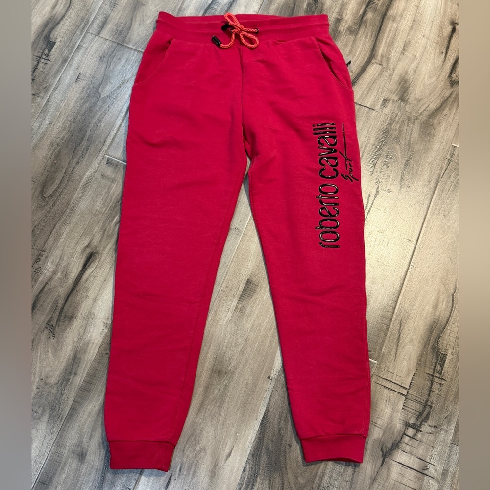 Roberto Cavalli Sporty pants with logo